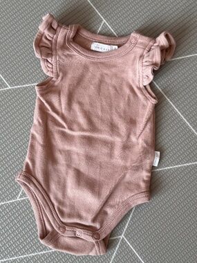 Jamie Kay baby flutter sleeve onesie